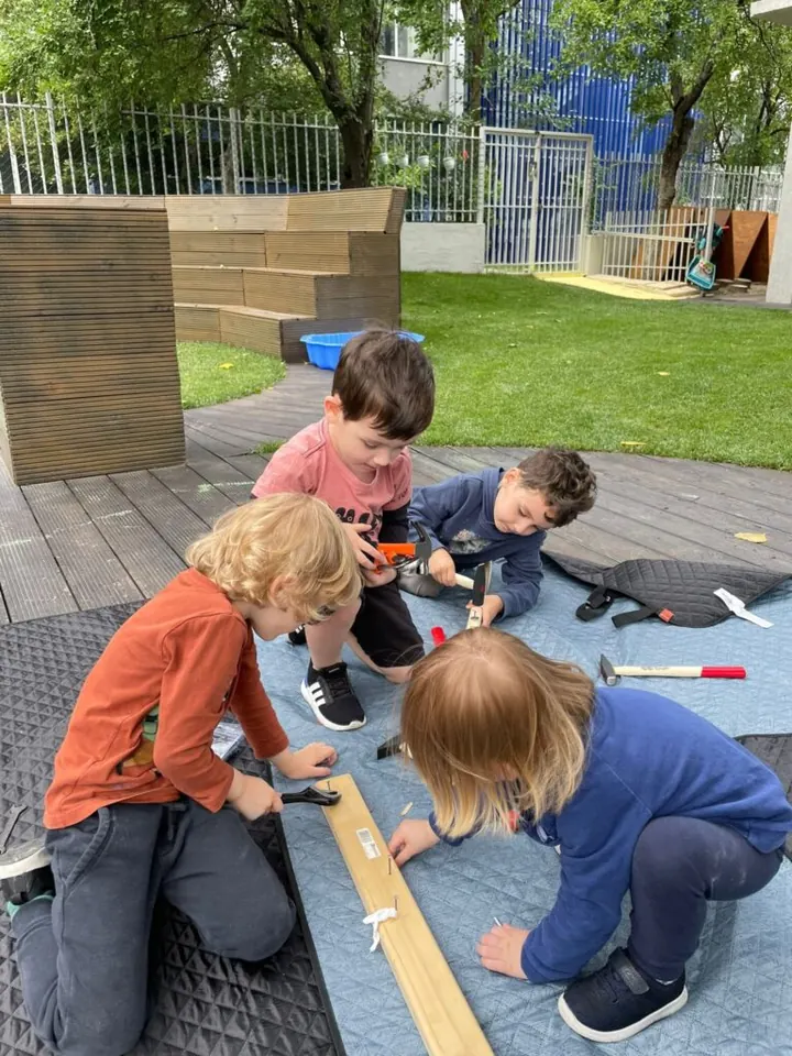 Copii in activitate la Equilibrum 1